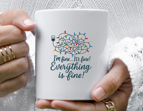 Funny Christmas Mug, Holiday Mug, Cute Christmas Mug, Festive Coffee Cup, Christmas Humor Mug M780