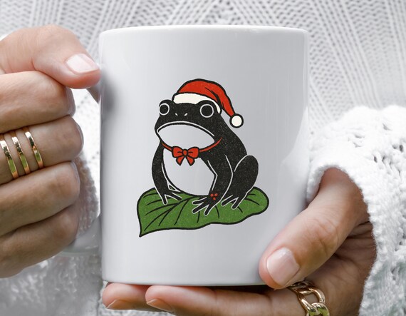 Christmas Mug - Funny Ezen Frog Design M862