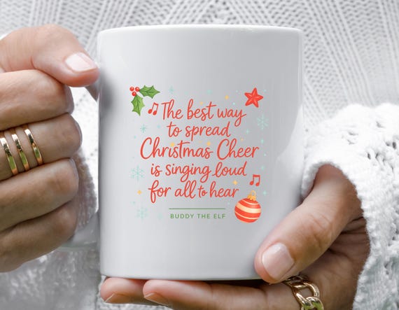 Funny Christmas Mug, Xmas Quotes Mug, Holiday Cheer Mug, Seasonal Coffee Mug, Christmas Classroom Mug M936