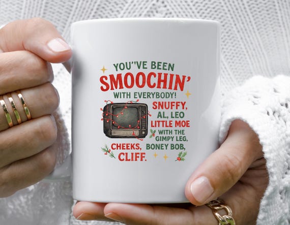 Funny Christmas Movie Quote Mug, Snuffy, Al, Leo, Little Moe Mug, Xmas Gift For Friends M944