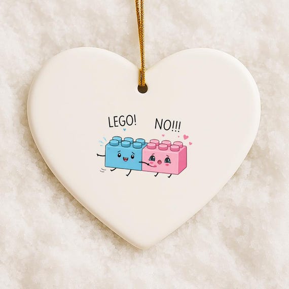 Funny Anniversary Ornament - Let Go Pun Ornament For Boyfriend, Girlfriend, Romantic Partner, Valentine’s Day VO137
