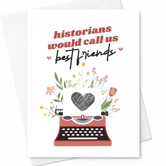 Funny Best Friend Valentine Card Cute Friendship Love Card Humor Card Valentine Anniversary Card For Bestie Friend Her Him C77