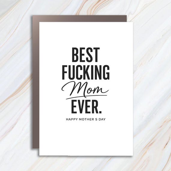 Mother's Day Greeting Cards, Funny Mom Card, Cute Self Care Card, Mom Celebration, Grandma Card MC132