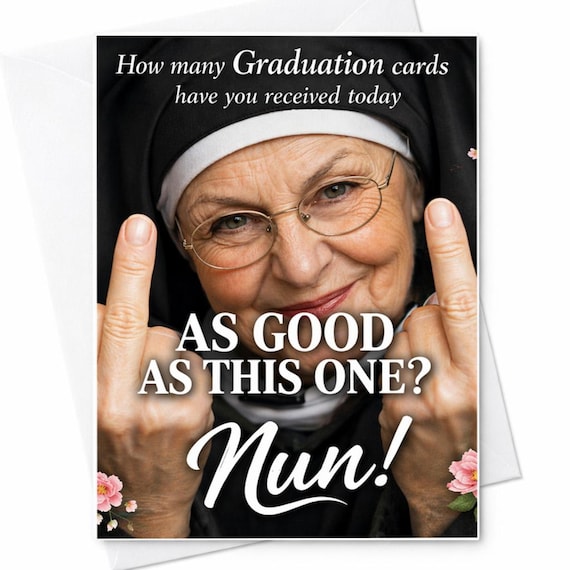 Funny Graduation Card Rude Humor Congrats Grad Card Adult Gag Gift College University Graduation Card Sarcastic Funny Card C1167