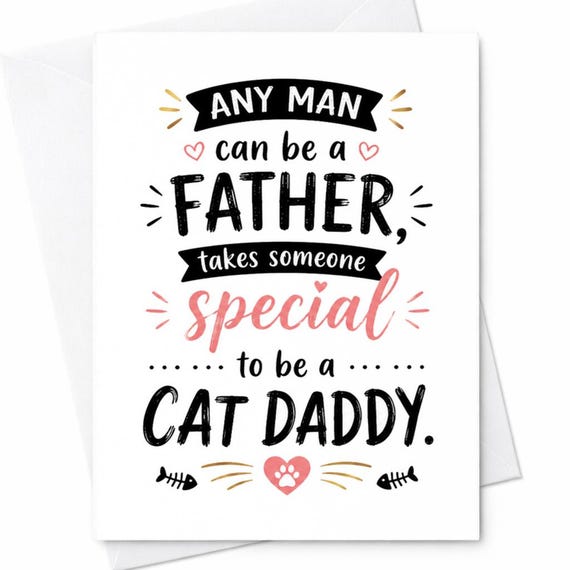 Dad I Love Treats Walks Toys Naps But I Love You The Most Dog Dad Father's Day Card From Dog Gift C1488