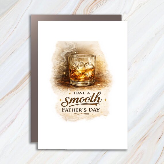 Funny Scotch Father's Day Greeting Card With Pun FC118