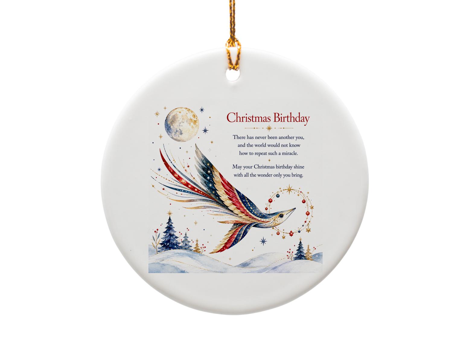 Christmas Birthday Ornament Personalized Cat Wedding Gift Funny Newlywed Keepsake Mr & Mrs 2026 Ceramic Ornament O1443