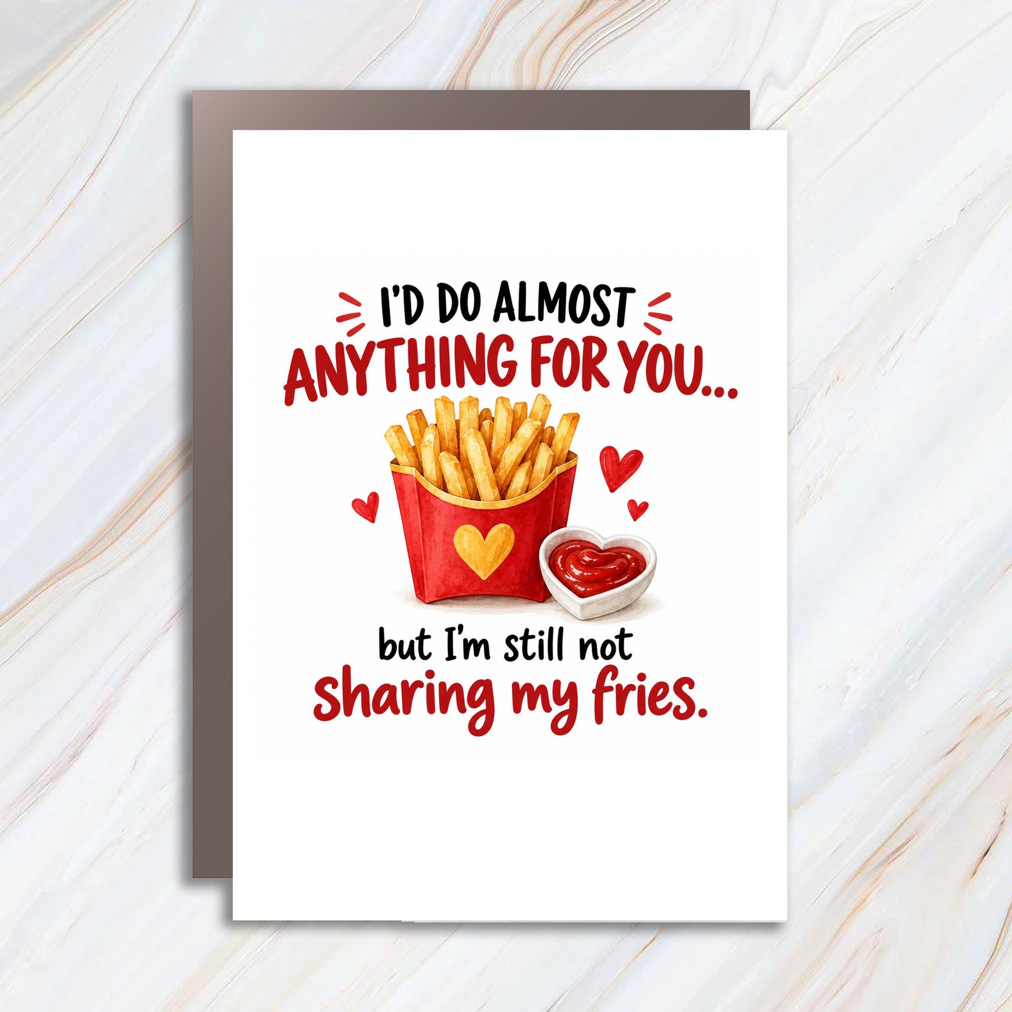 I'd Do Almost Anything For You Funny Love Card Cute Romantic Greeting Card For Partner Boyfriend Girlfriend Anniversary C1279